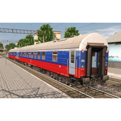 Trainz 2022 DLC - RZD-UZ-RIC Wagons Praha