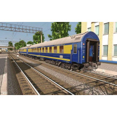Trainz 2022 DLC - RZD-UZ-RIC Wagons Praha