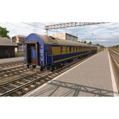 Trainz 2022 DLC - RZD-UZ-RIC Wagons Praha