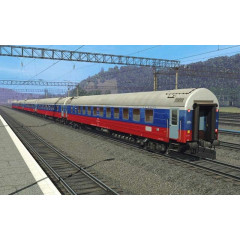 Trainz 2022 DLC - RZD-UZ-RIC Wagons Praha