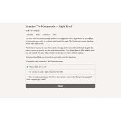 Vampire: The Masquerade — Night Road
