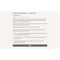 Vampire: The Masquerade — Night Road