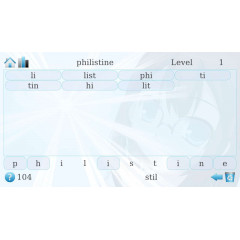 Wordlase - 2500 levels