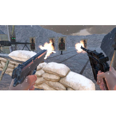 World War 2 Winter Gun Range VR Simulator