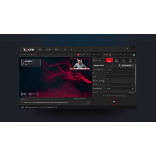 Action! - Gameplay Recording and Streaming