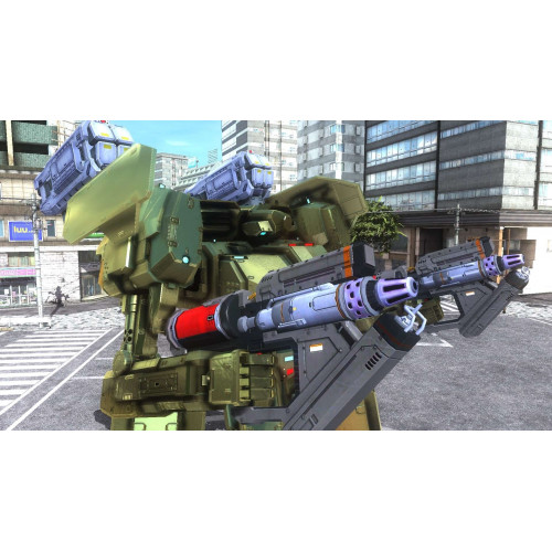 EARTH DEFENSE FORCE 5 - Air Raider Piloted Weapon Combat Frame Gold Nyx