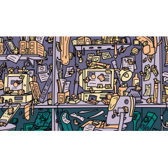 Я припрятал юрких голубей